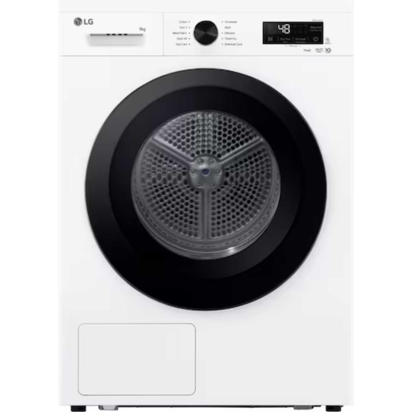 LG Series 2 ThinQ 9kg Heat Pump Tumble Dryer - RHX1009NWK