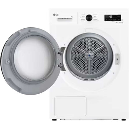 LG Series 2 ThinQ 9kg Heat Pump Tumble Dryer - RHX1009NWK