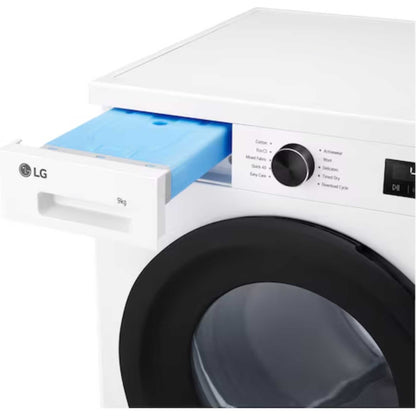 LG Series 2 ThinQ 9kg Heat Pump Tumble Dryer - RHX1009NWK