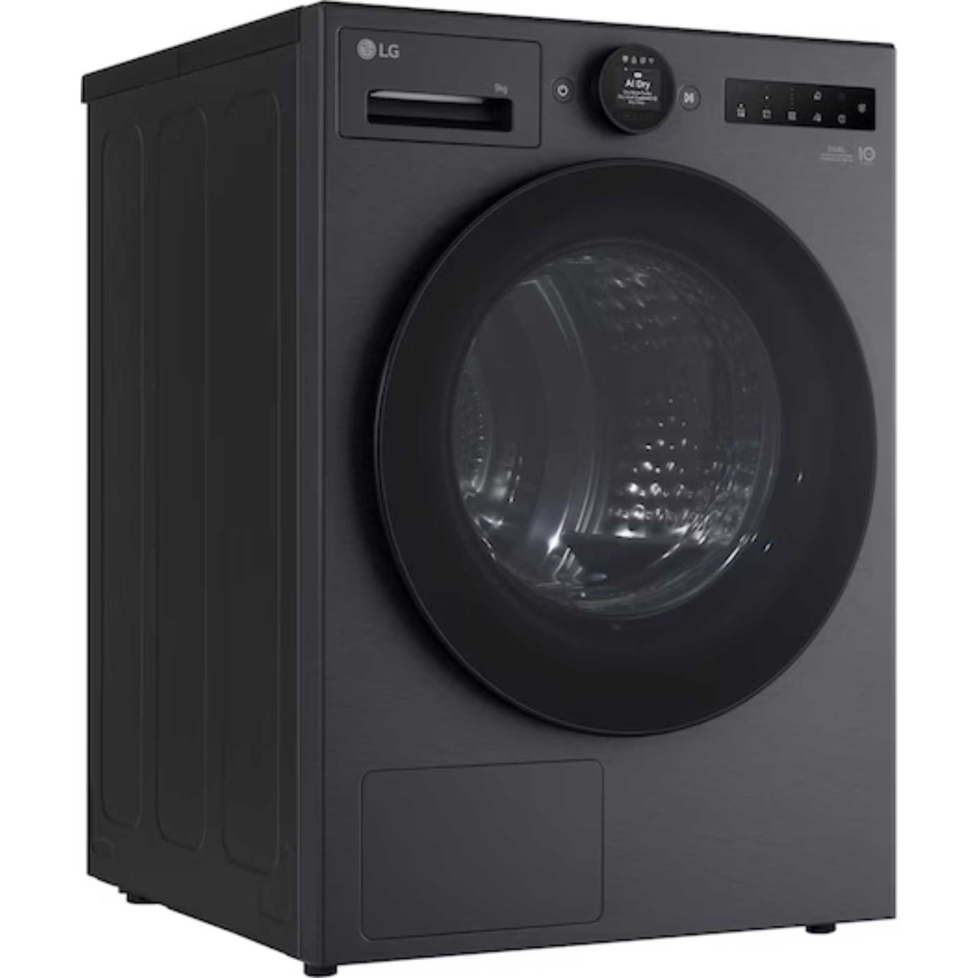 LG Series 7 AI Dry 9kg Heat Pump Tumble Dryer - RHX7009TBB