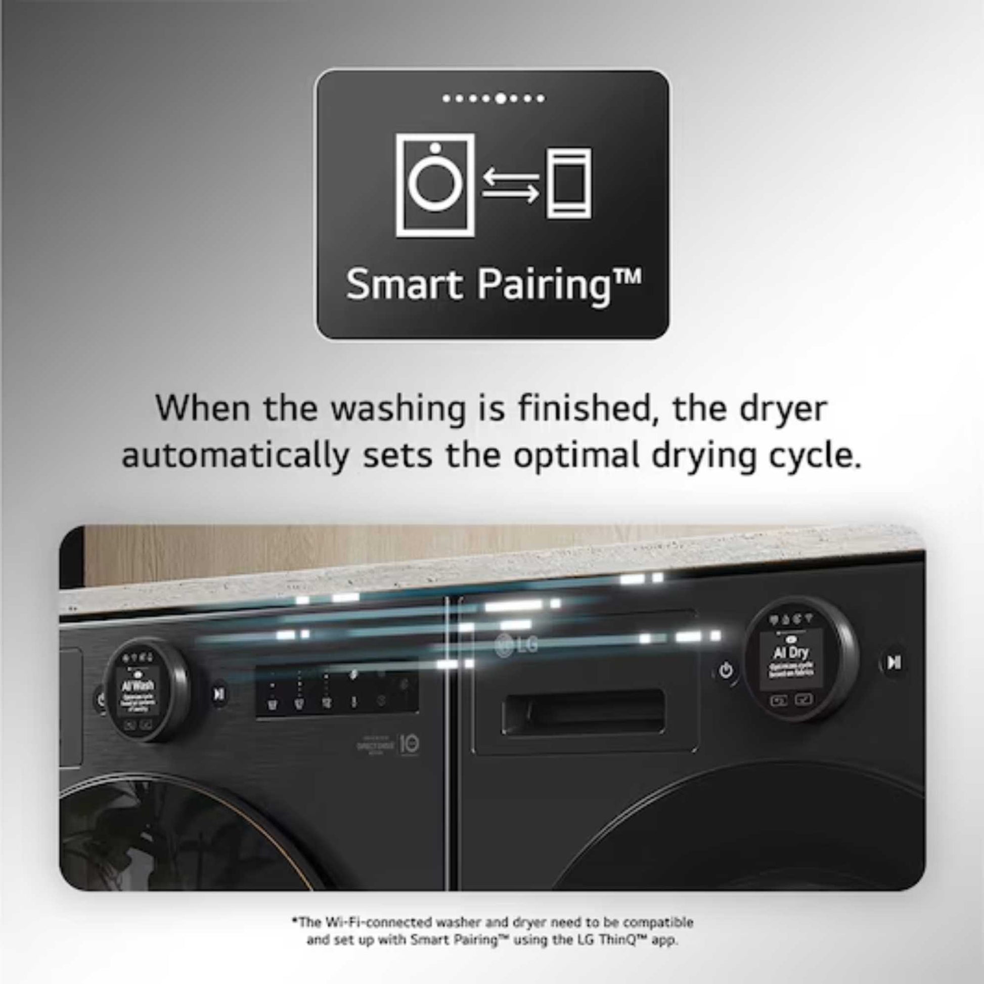 LG Series 7 AI Dry 9kg Heat Pump Tumble Dryer - RHX7009TBB