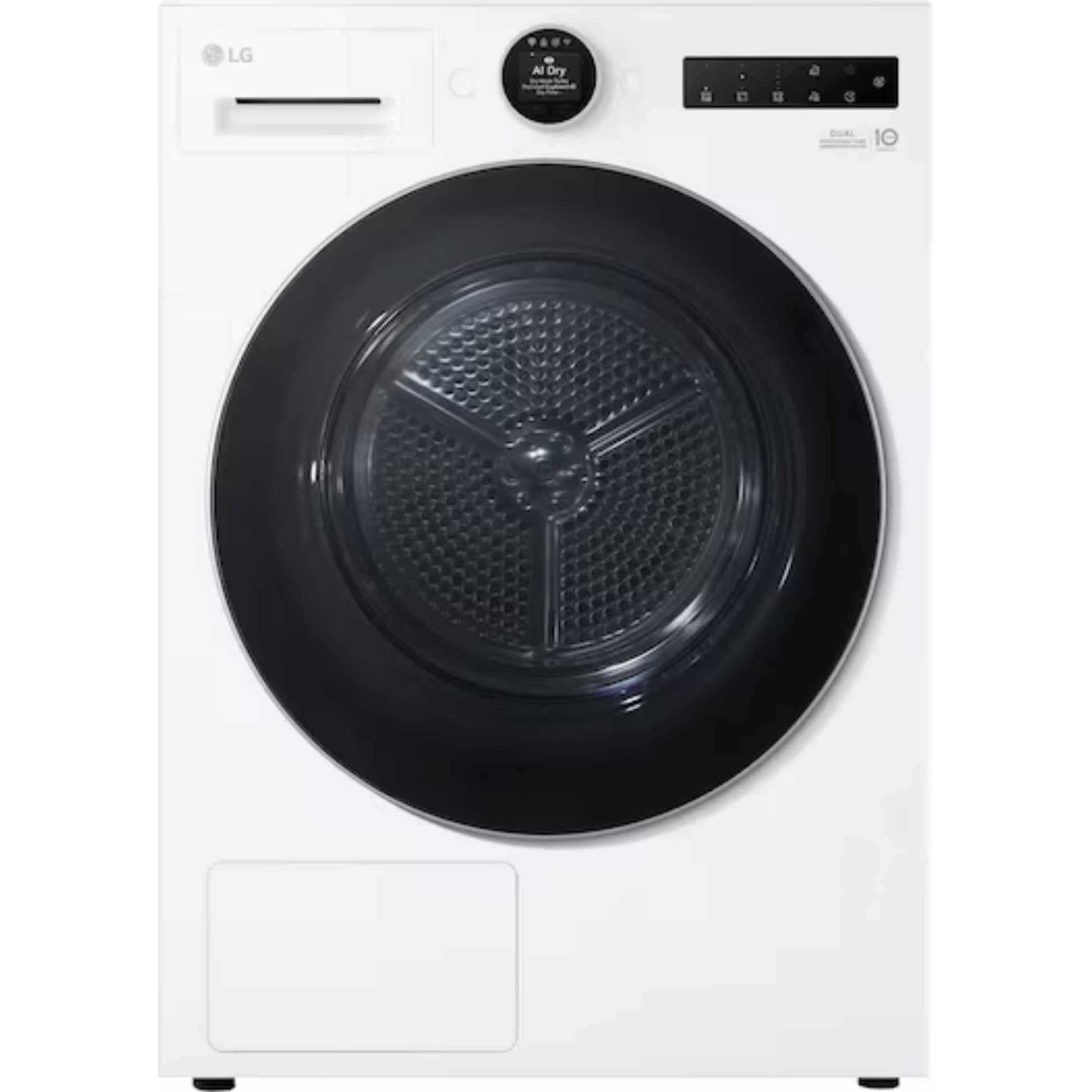 LG Series 7 AI Dry 9kg Heat Pump Tumble Dryer - RHX7009TWB
