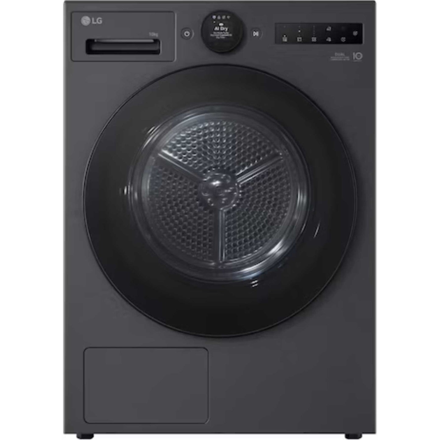 LG Series 7 AI Dry 10kg Heat Pump Tumble Dryer - RHX7010TBB