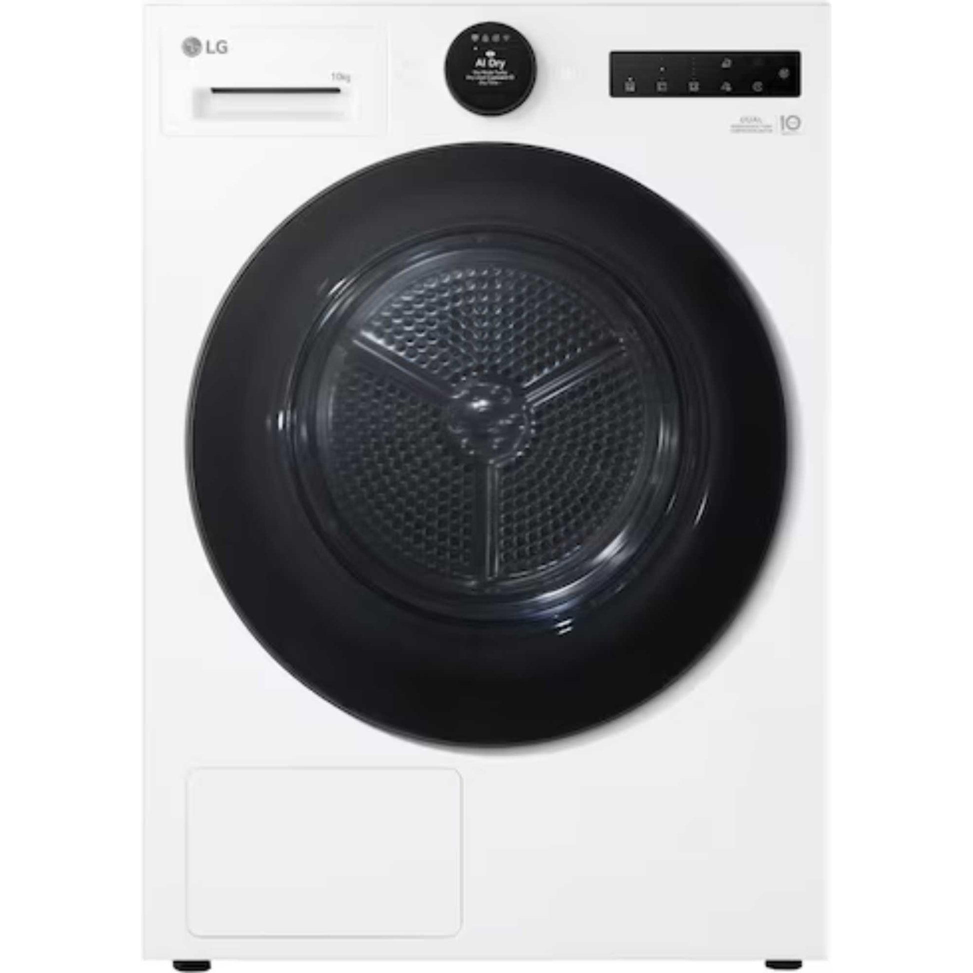 LG Series 7 AI Dry 10kg Heat Pump Tumble Dryer - RHX7010TWB