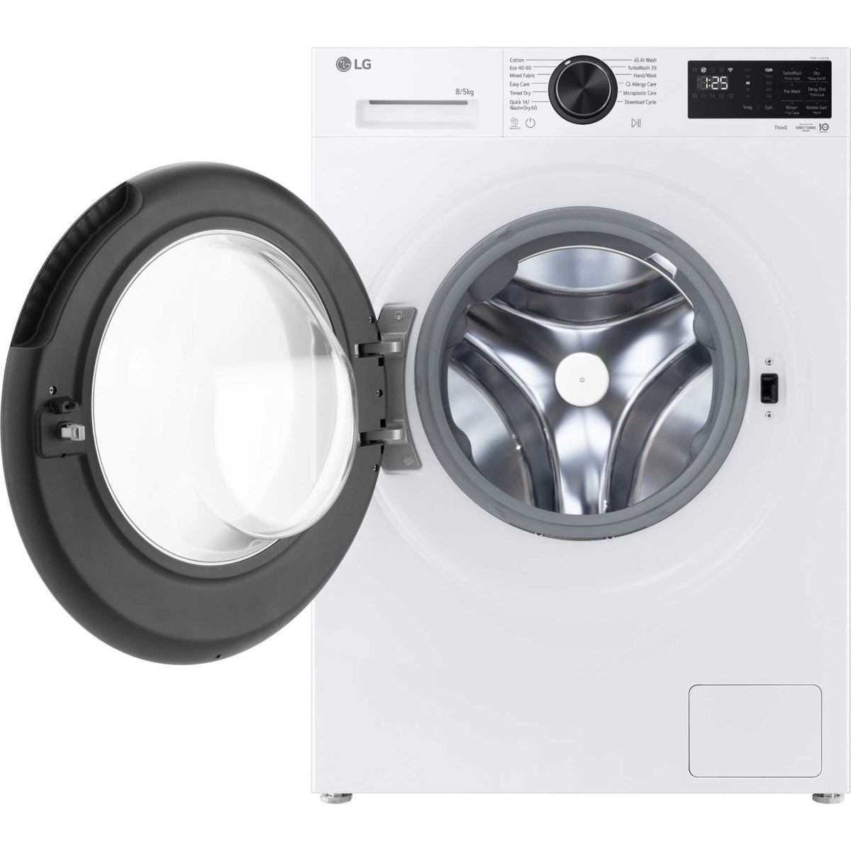 LG Series 3 AI Direct Drive 8kg Wash 5kg Dry 1200rpm Washer Dryer - W2X5085TLB