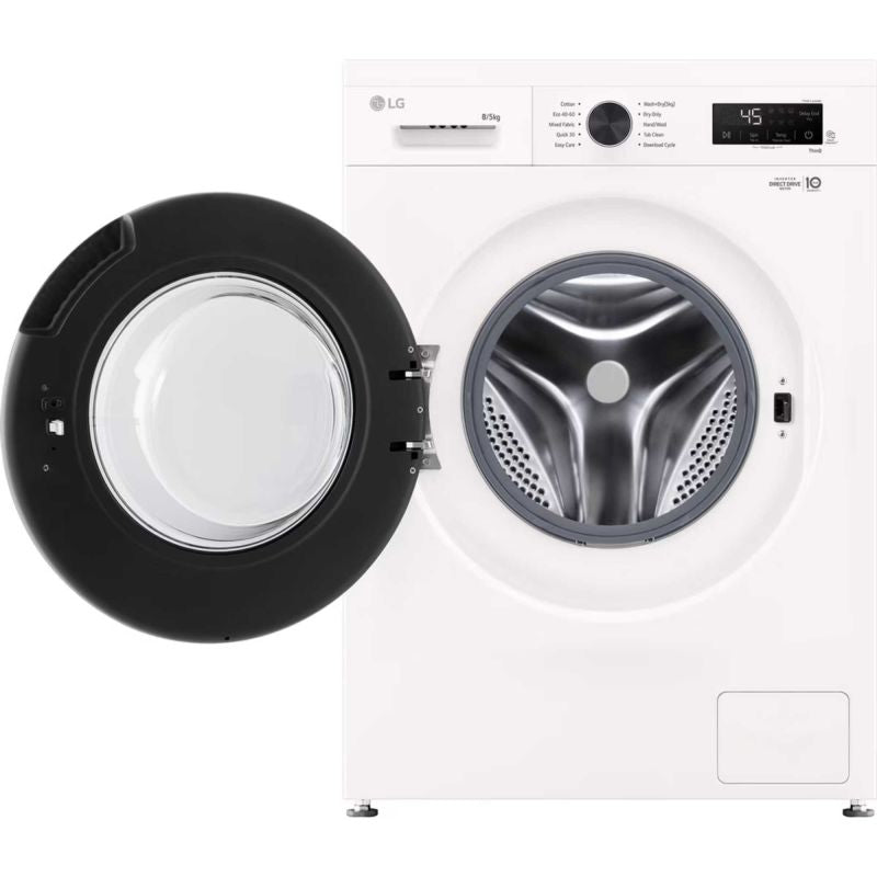 LG Series 2 Direct Drive 8kg Wash 5kg Dry 1400rpm Washer Dryer - W4X1085NWK