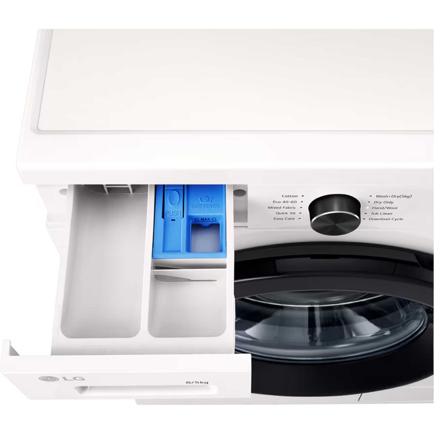 LG Series 2 Direct Drive 8kg Wash 5kg Dry 1400rpm Washer Dryer - W4X1085NWK