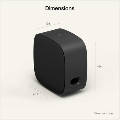 LG Sound Suite W7 Wireless Sub Woofer Dolby Atmos FlexConnect - Black