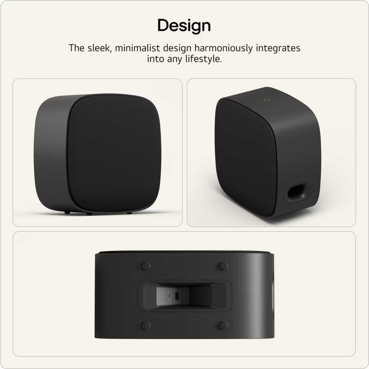 LG Sound Suite W7 Wireless Sub Woofer Dolby Atmos FlexConnect - Black
