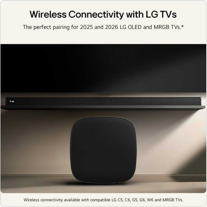 LG Sound Suite W7 Wireless Sub Woofer Dolby Atmos FlexConnect - Black