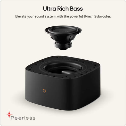 LG Sound Suite W7 Wireless Sub Woofer Dolby Atmos FlexConnect - Black