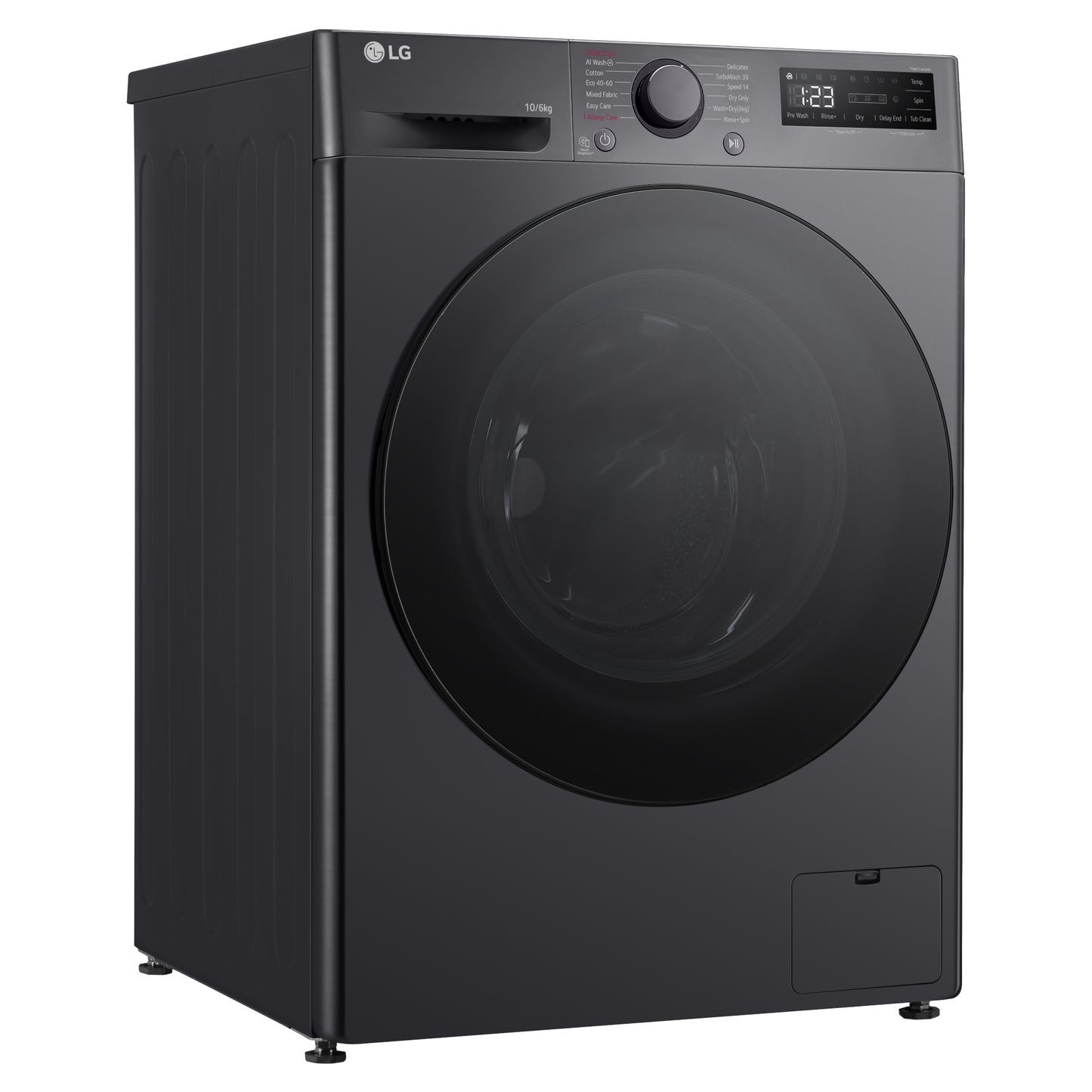 LG Series 4 Pro AI Direct Drive 10kg Wash 6kg Dry 1400rpm Washer Dryer - FWY706GBTN1
