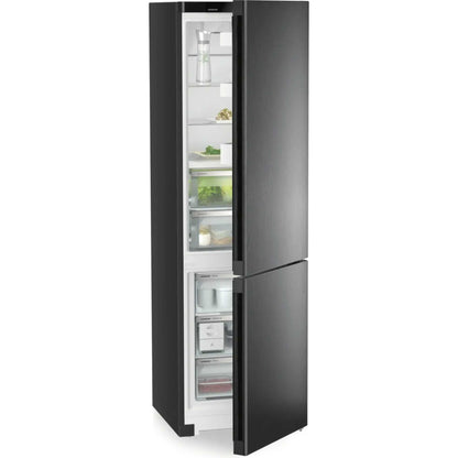 Liebherr plus BioFresh Fridge Freezer 70/30 NoFrost - Black Steel - CBNbda 572i