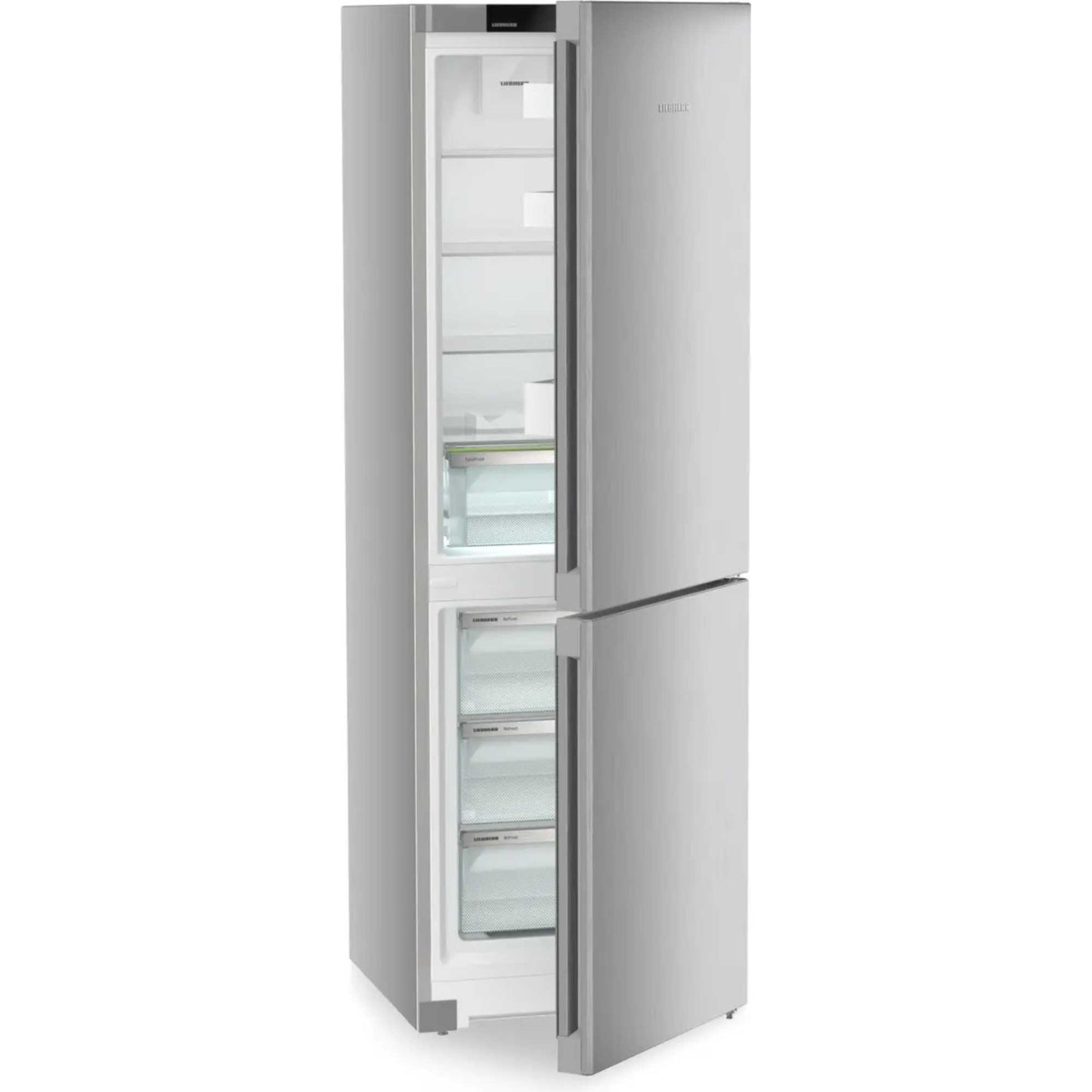 Liebherr pure Fridge Freezer 50/50 NoFrost - SteelFinish - CNsfd 5203