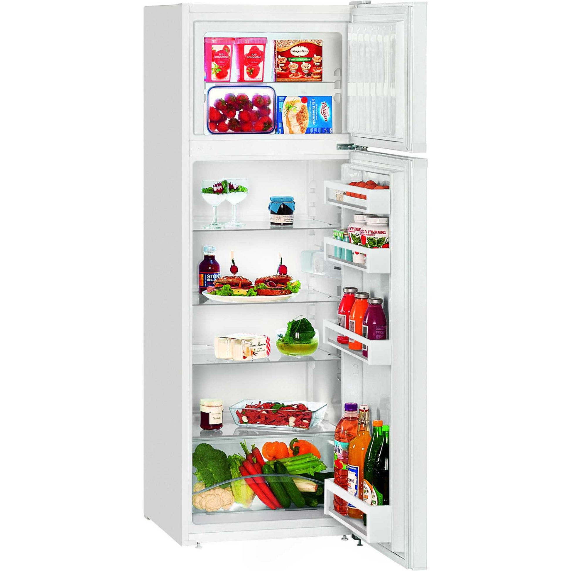 Liebherr Fridge Freezer 80/20 SmartFrost - White - CTe 2931