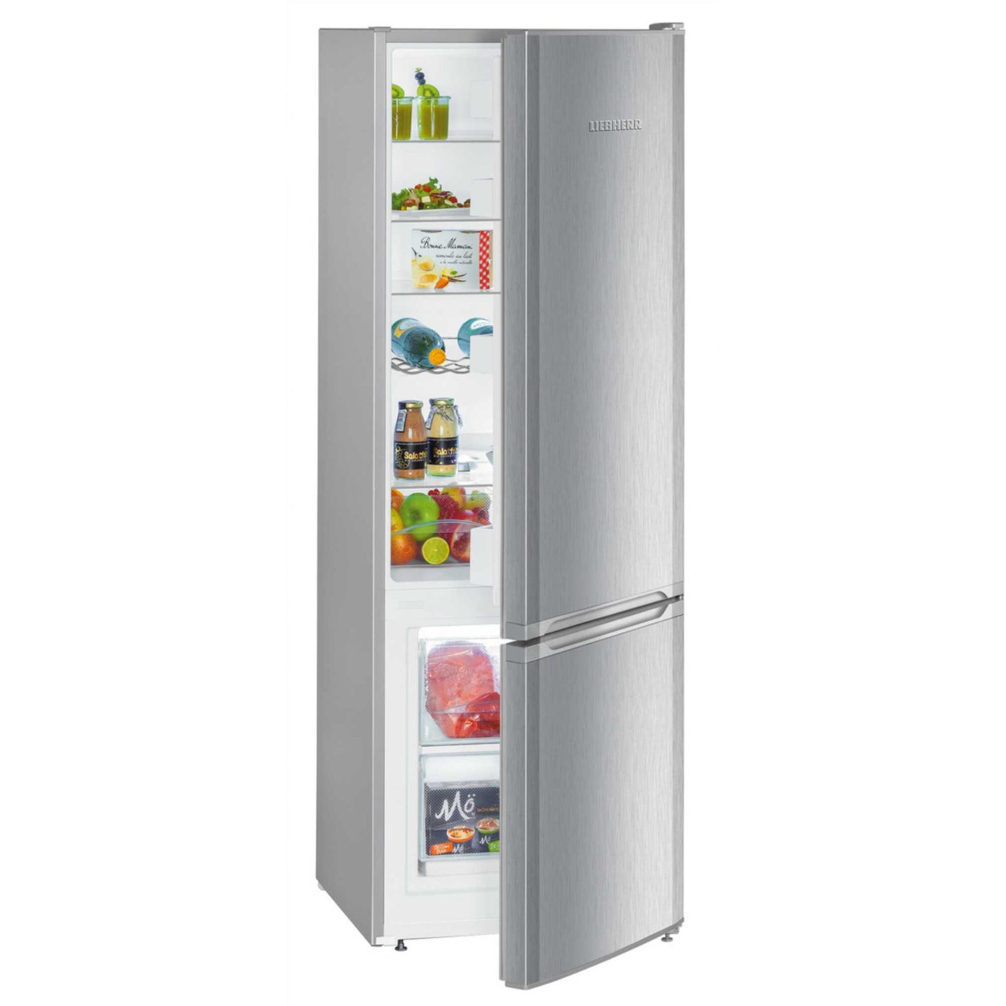Liebherr Fridge Freezer 70/30 SmartFrost - Silver - CUele 2831