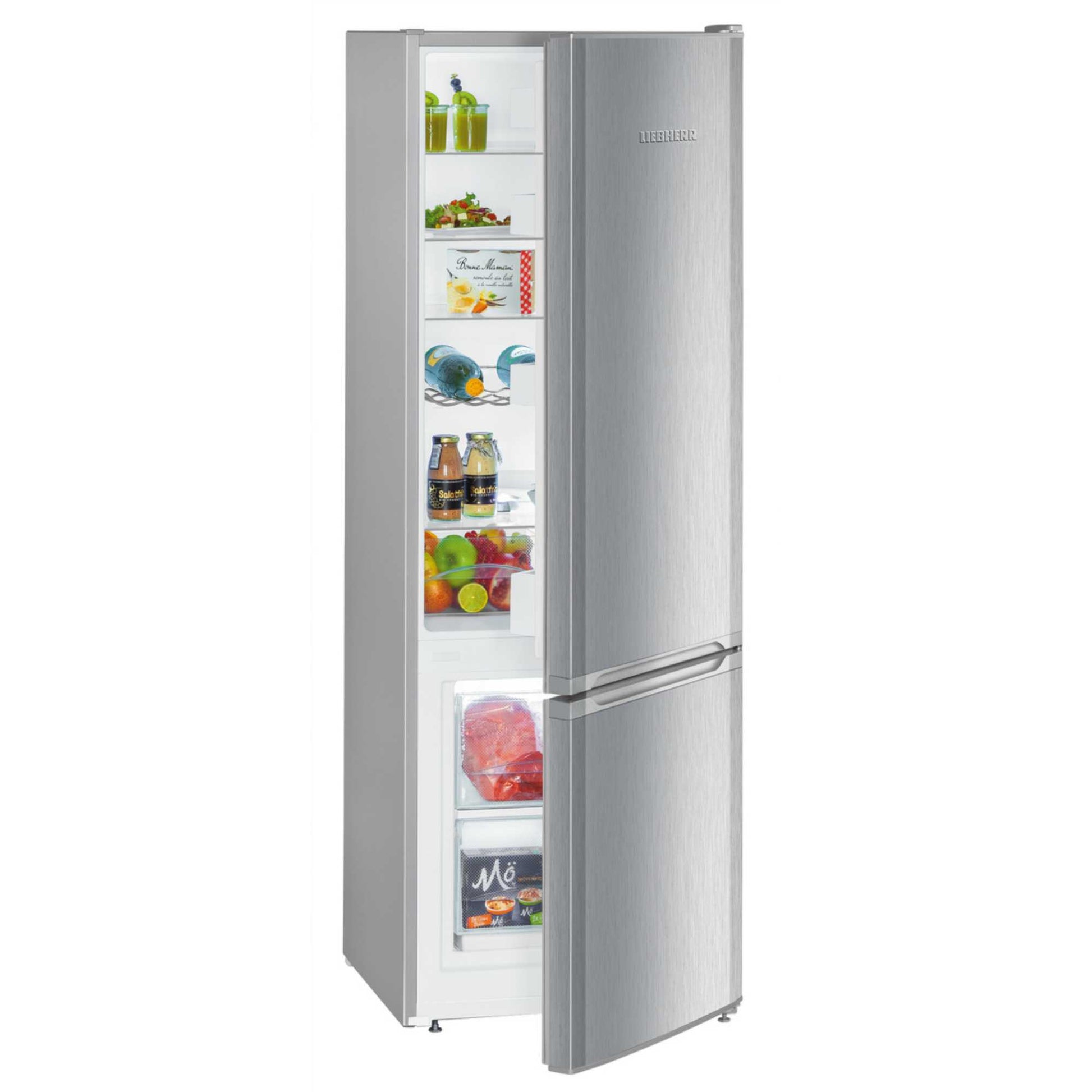 Liebherr Fridge Freezer 70/30 SmartFrost - Silver - CUele 2831