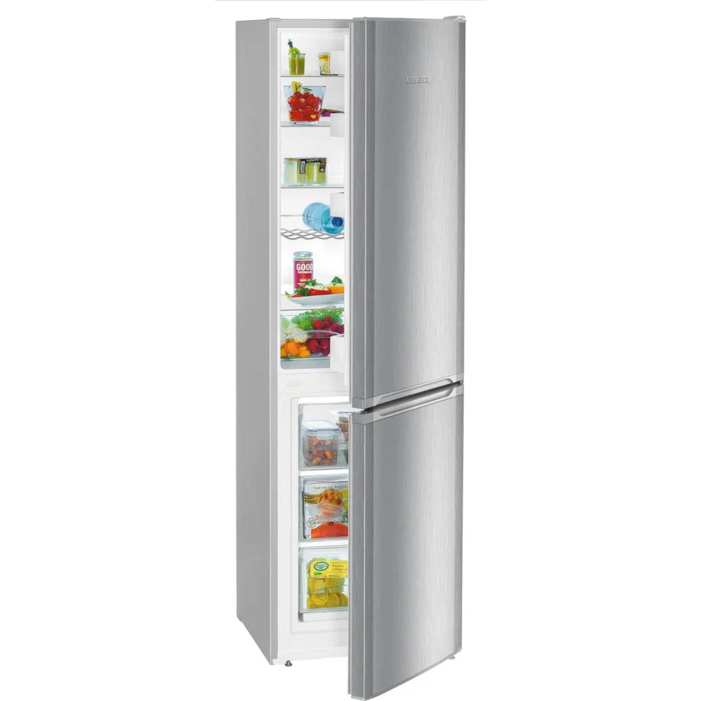 Liebherr Fridge Freezer 60/40 SmartFrost - Silver - CUele 3331
