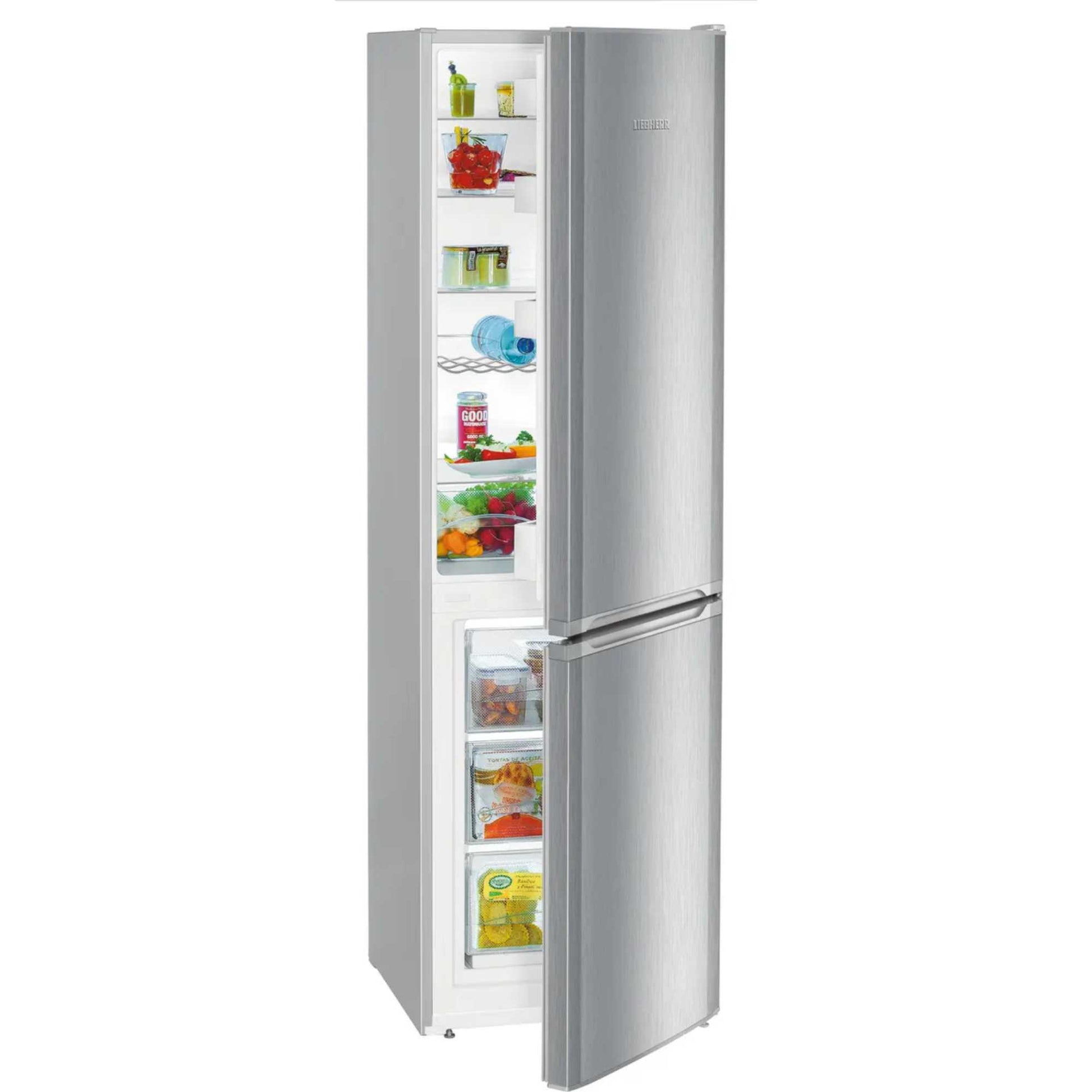 Liebherr Fridge Freezer 60/40 SmartFrost - Silver - CUele 3331