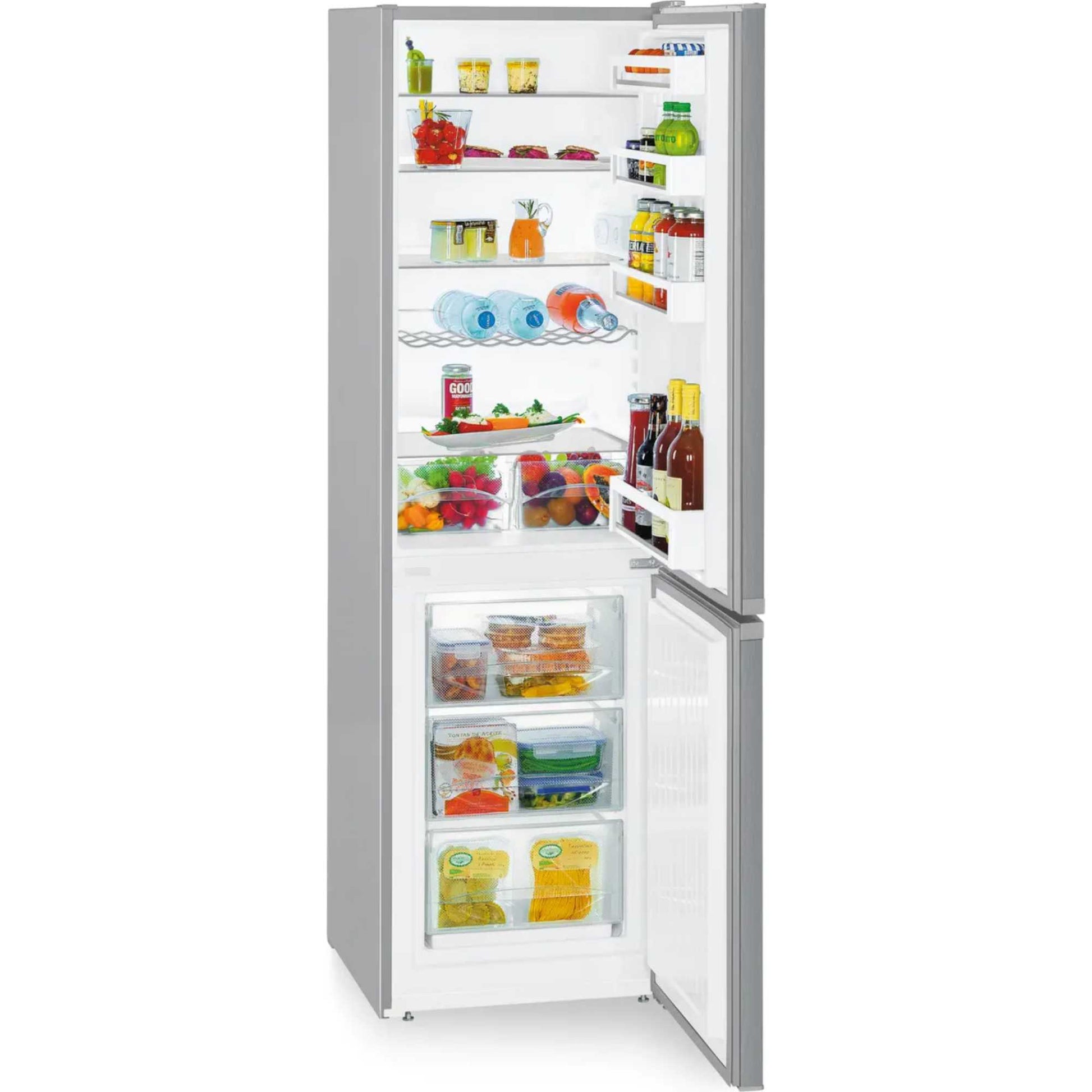 Liebherr Fridge Freezer 60/40 SmartFrost - Silver - CUele 3331