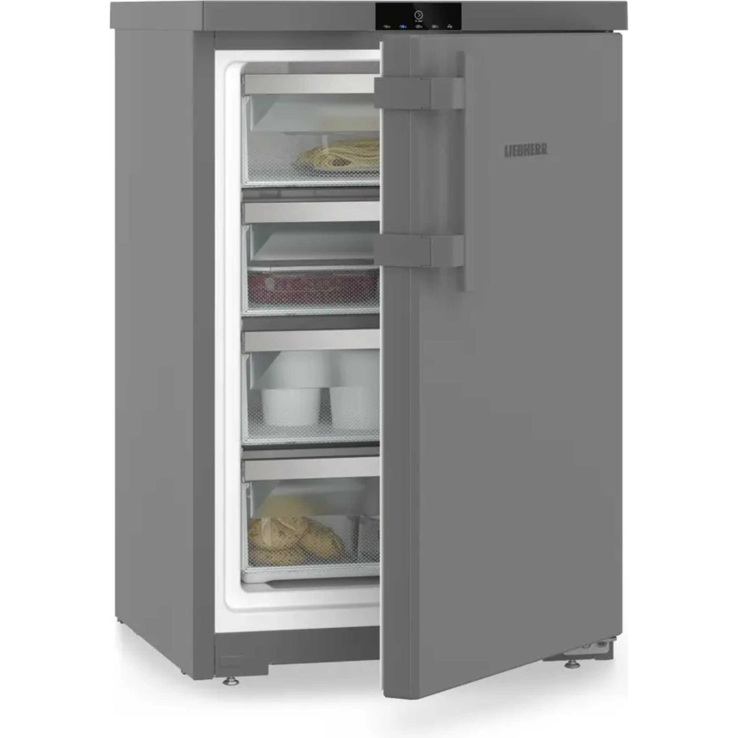 Liebherr Undercounter Freezer SmartFrost - Dark Grey - FDgd 1404 Pure