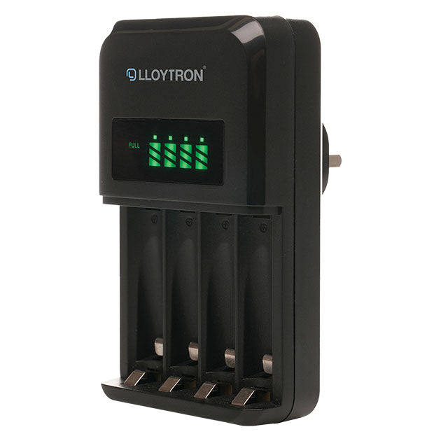 ULTRA FAST AA/AAA INTELLIGENT LCD BATTERY CHARGER