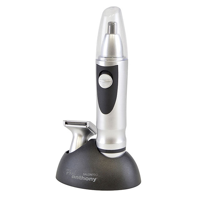 SALON PRO BATTERY OPERATED NOSE & BEARD TRIMMER