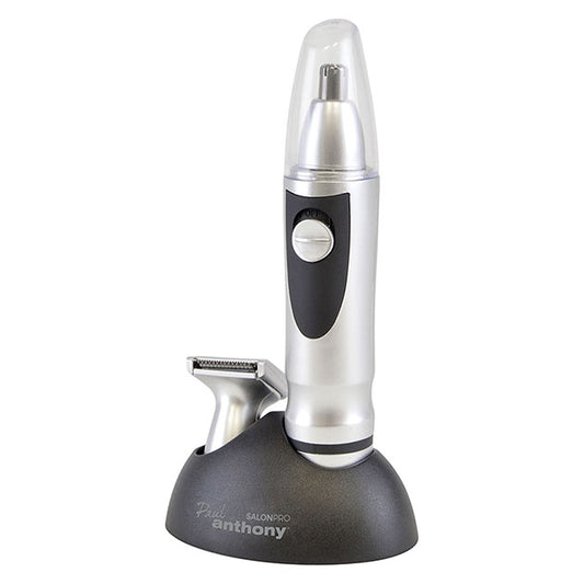 SALON PRO BATTERY OPERATED NOSE & BEARD TRIMMER