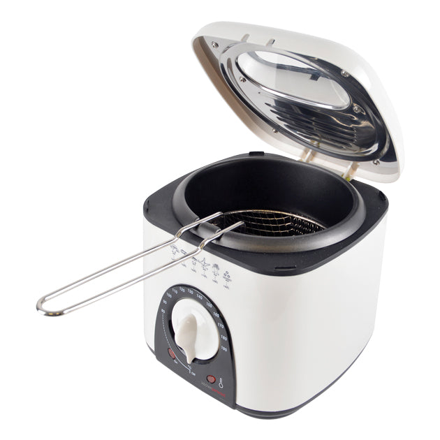 1L COMPACT DEEP FRYER CREAM