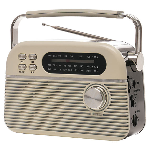 BOLERO RECHARGABLE PORTABLE RADIO & MUSIC STREAM