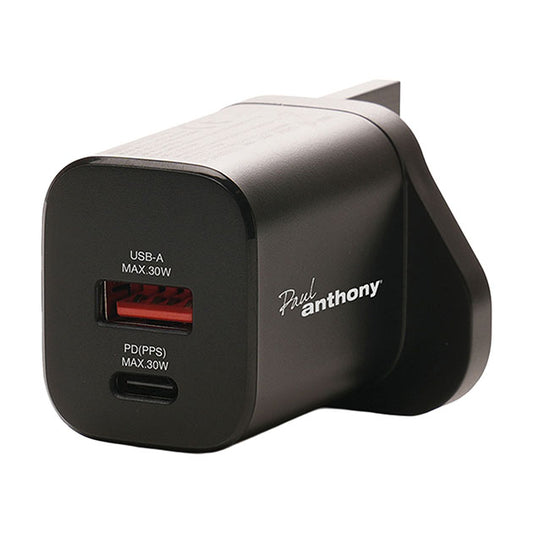 USB-C + USB-A GAN PD30W OFFICIAL FAST