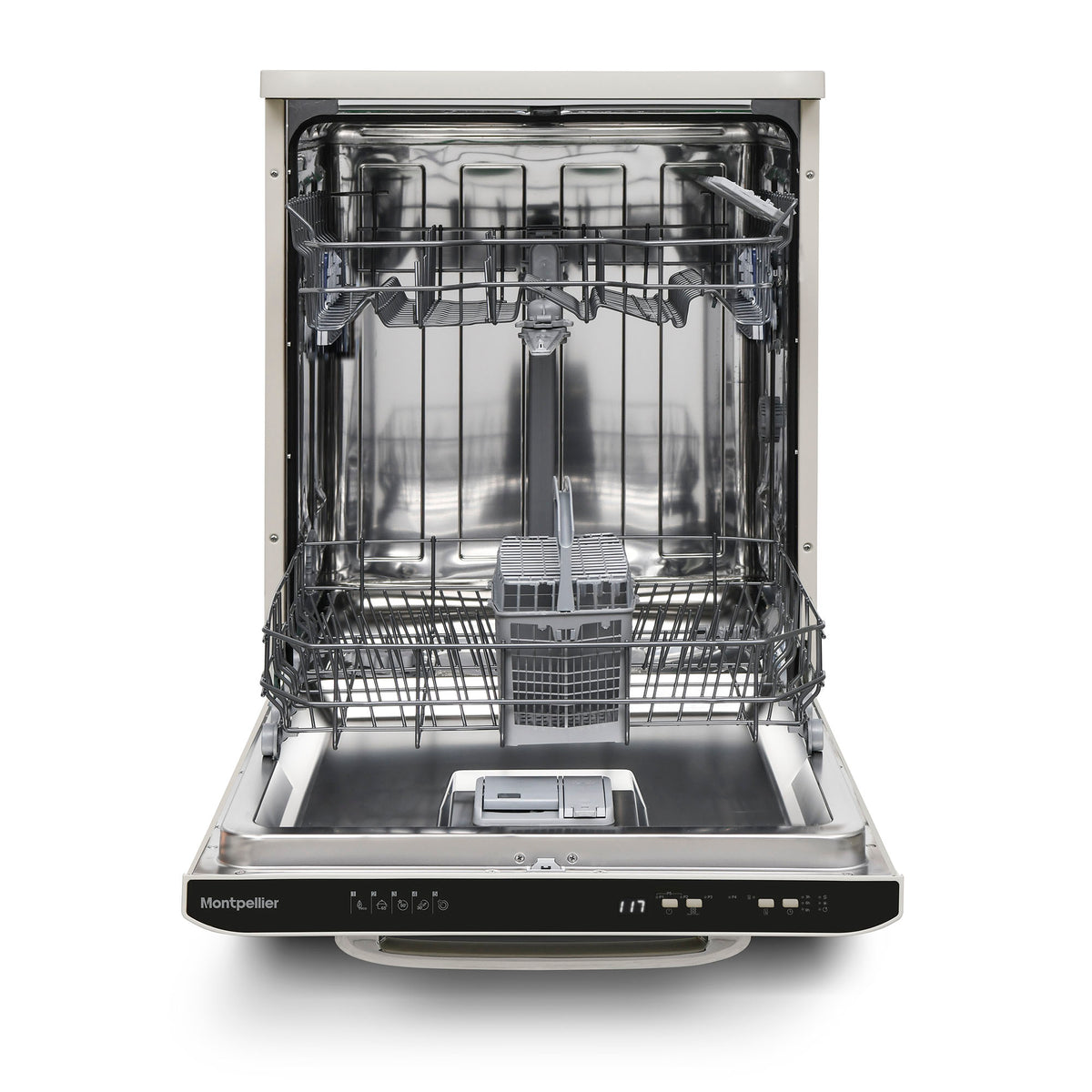 Montpellier MAB1353DC 60cm Retro Dishwasher in Cream