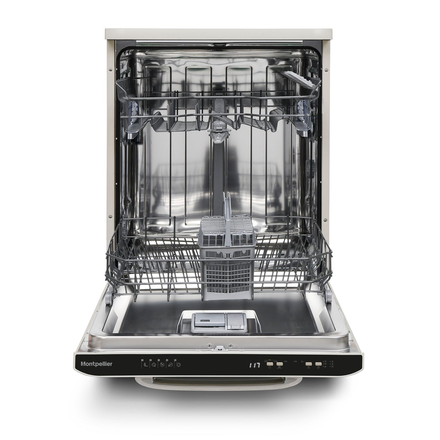Montpellier MAB1353DC 60cm Retro Dishwasher in Cream