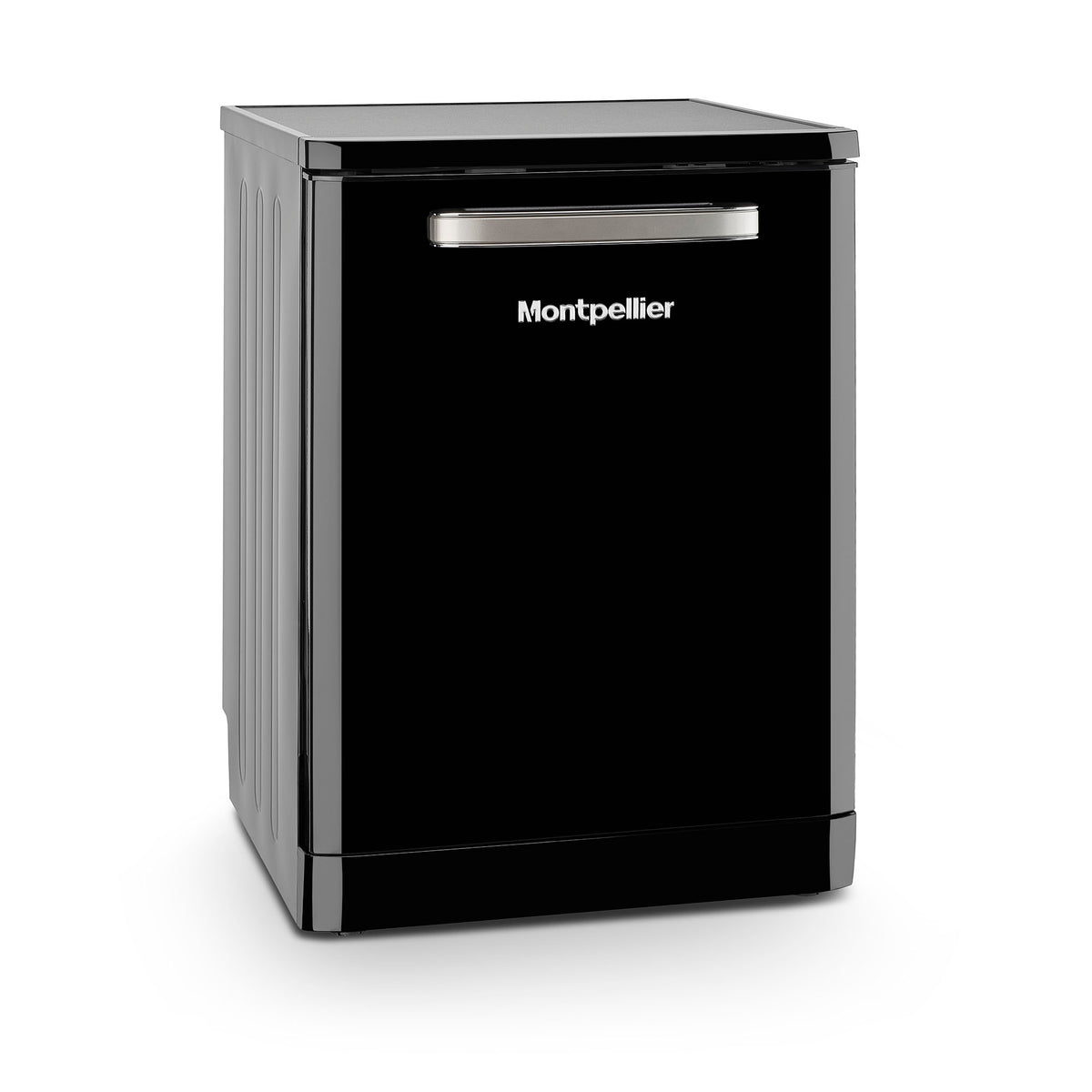 Montpellier MAB1353DK 60cm Retro Dishwasher in Black
