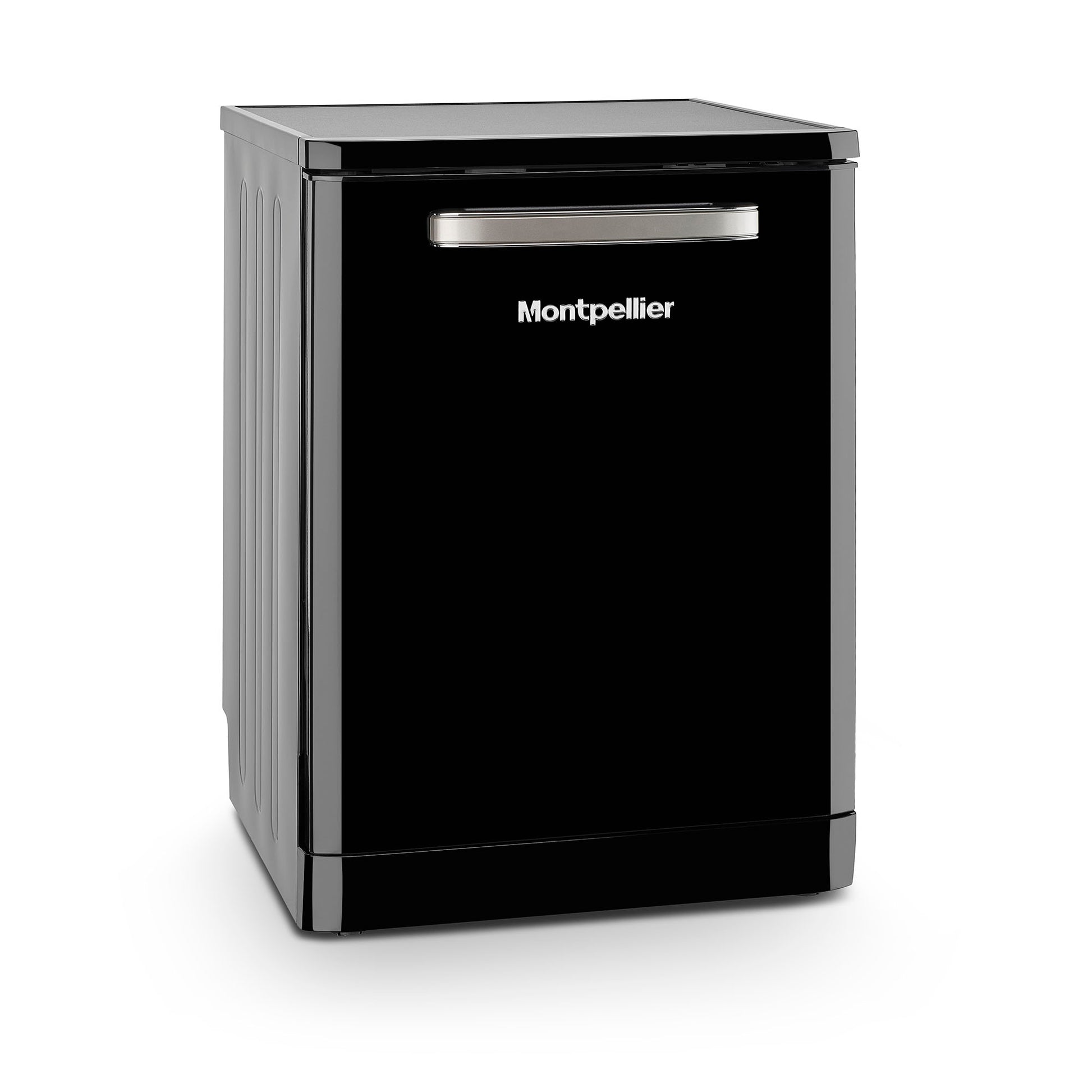 Montpellier MAB1353DK 60cm Retro Dishwasher in Black