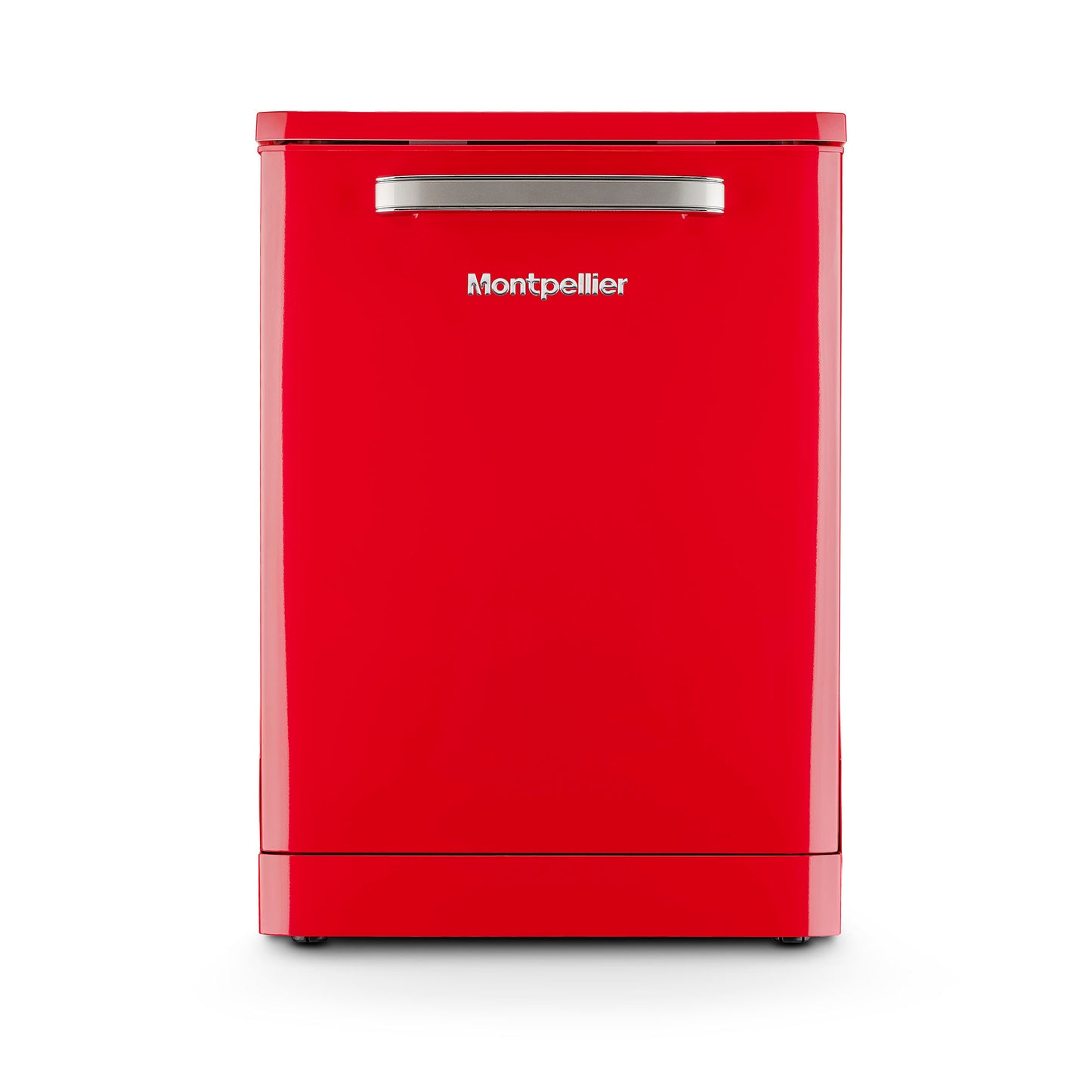 Montpellier MAB1353DR 60cm Retro Dishwasher in Red