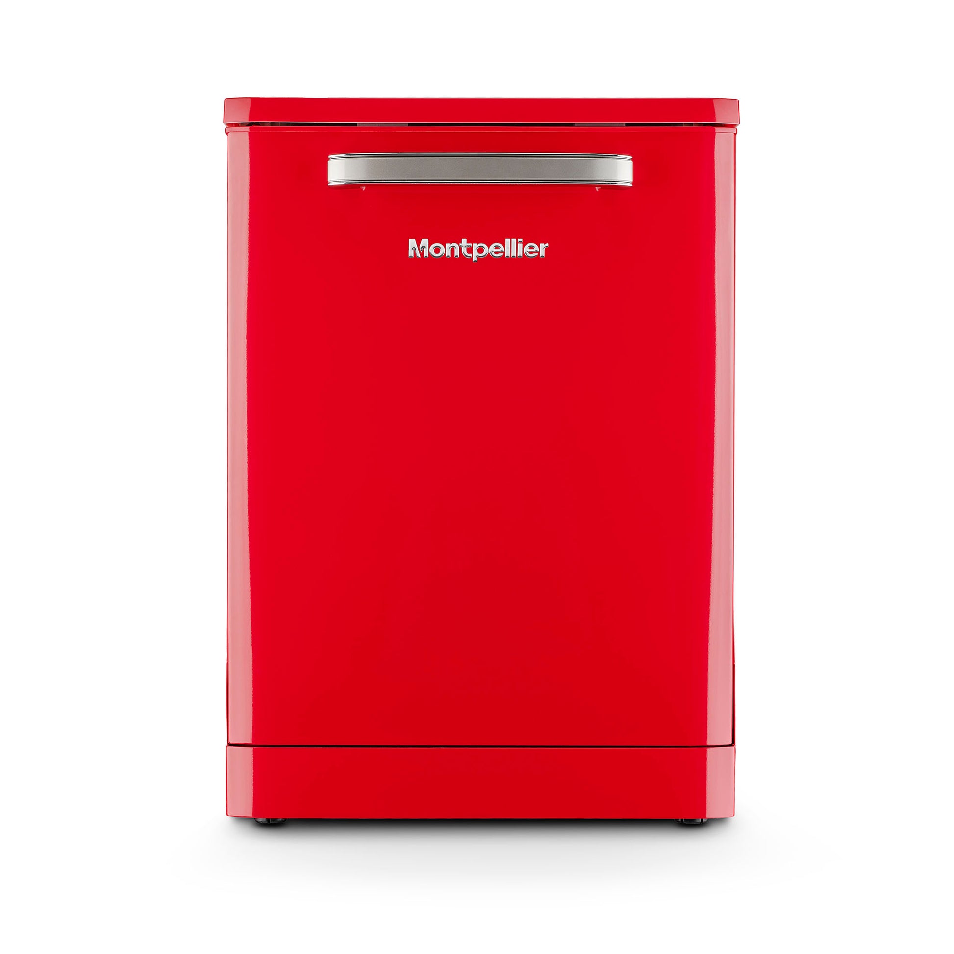 Montpellier MAB1353DR 60cm Retro Dishwasher in Red