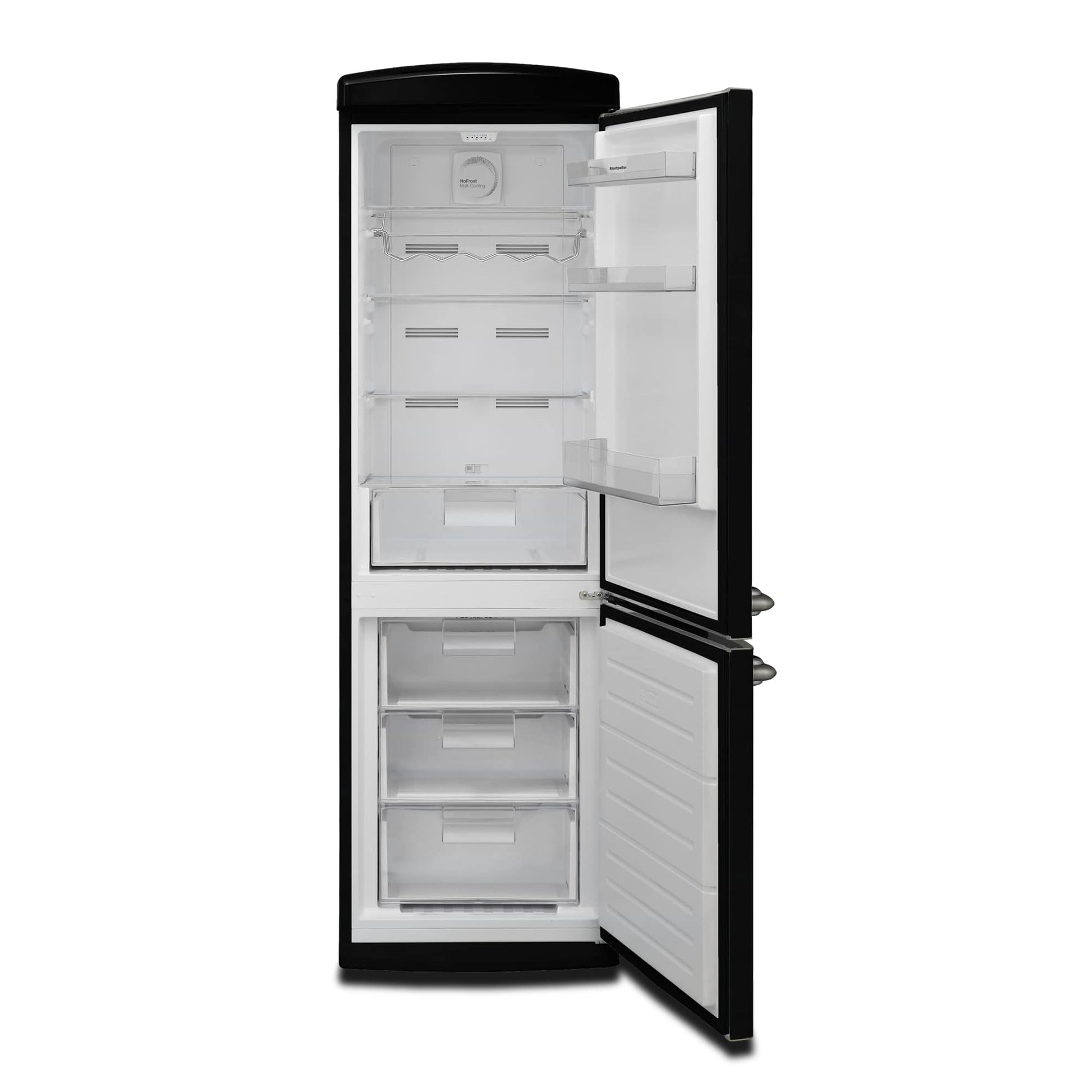 Montpellier MAB190K Retro No Frost Fridge Freezer