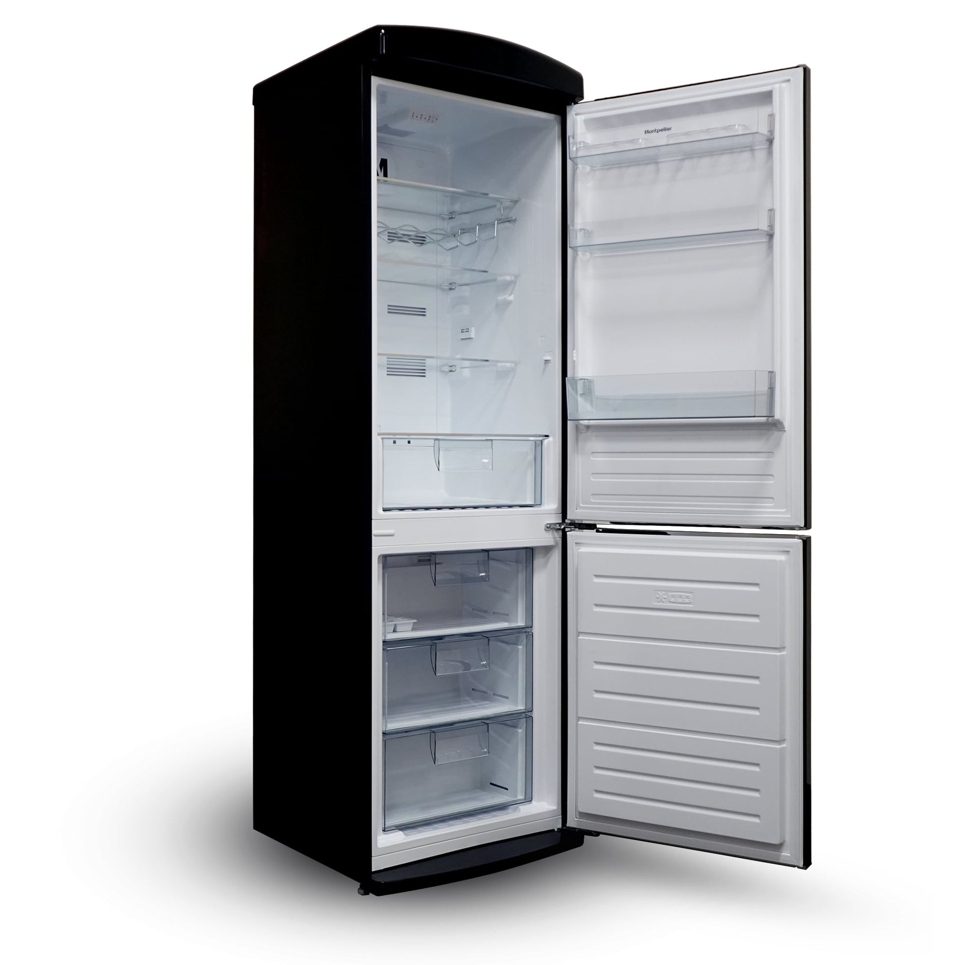 Montpellier MAB190K Retro No Frost Fridge Freezer