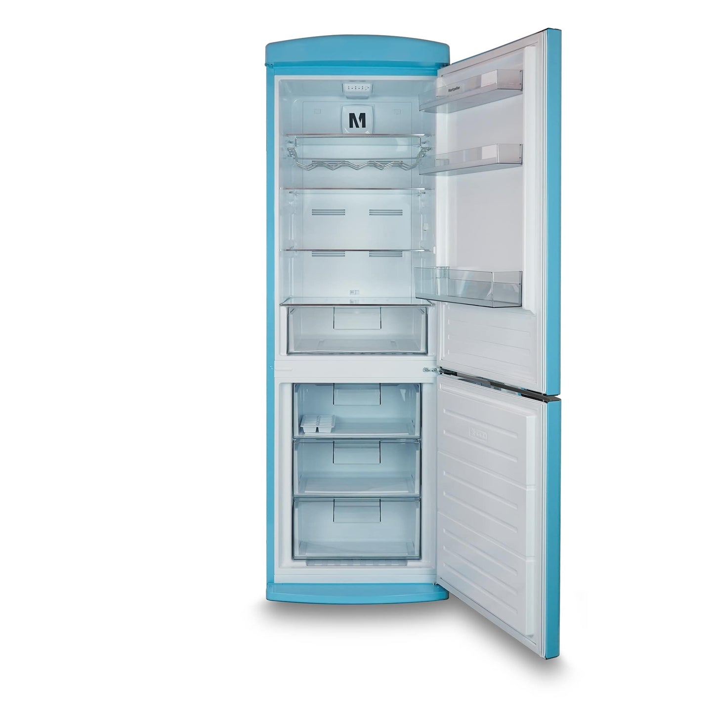 Montpellier MAB190PB Retro No Frost Fridge Freezer