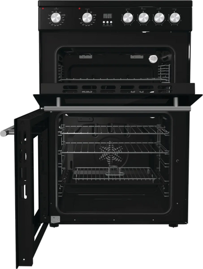 Hisense HDE3211BBUK Electric Cooker with Ceramic Hob - Black