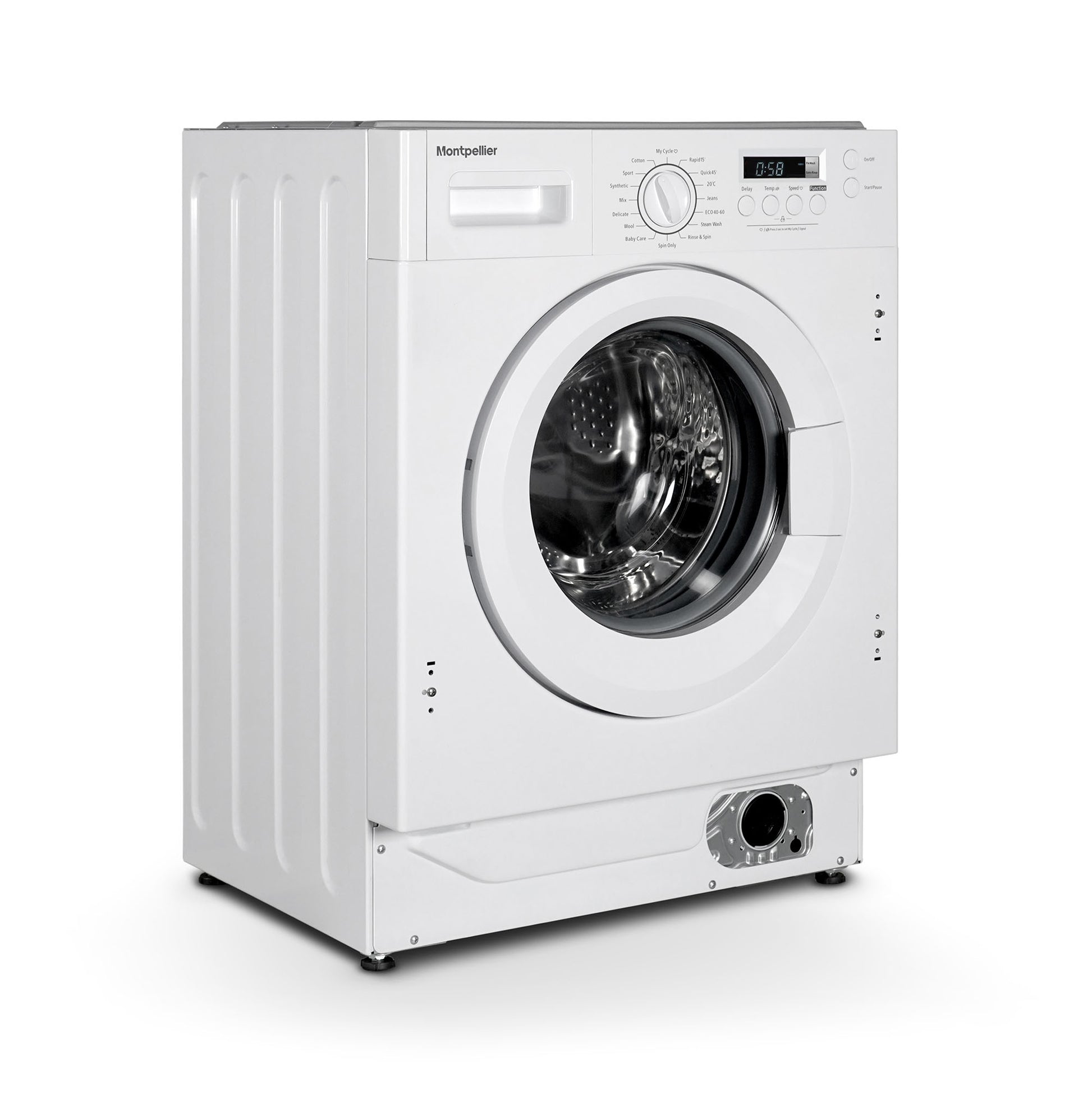 Montpellier MBIWM814 8kg Integrated Washing Machine