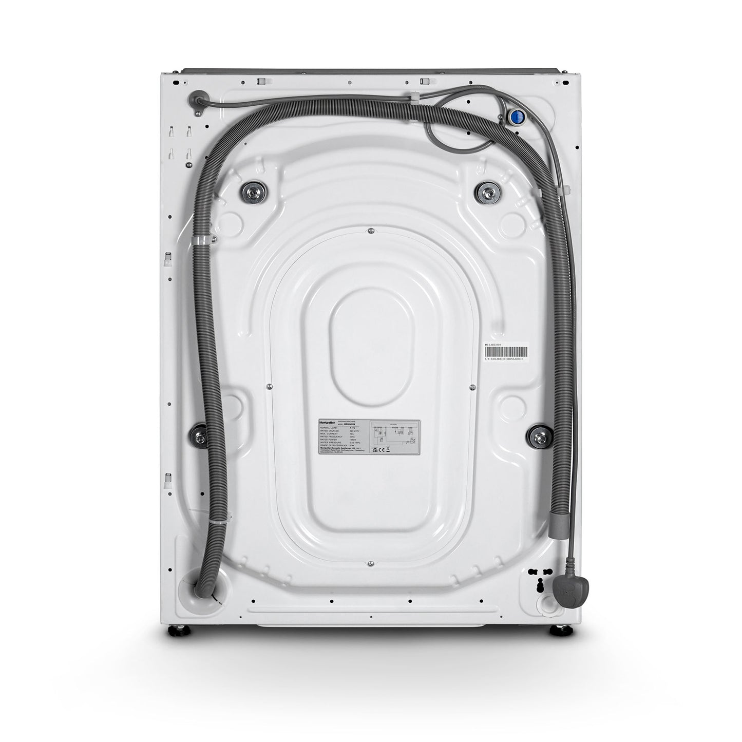 Montpellier MBIWM814 8kg Integrated Washing Machine