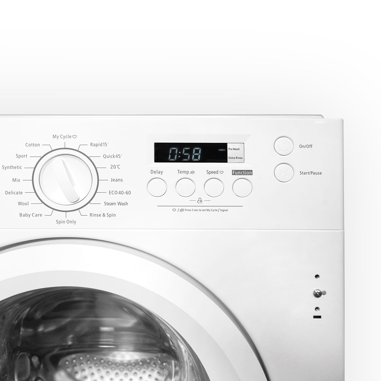 Montpellier MBIWM814 8kg Integrated Washing Machine
