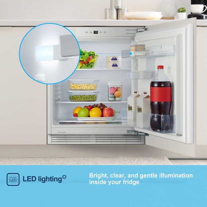 Fridgemaster Built-In Undercounter Larder Fridge - MBUL60138E