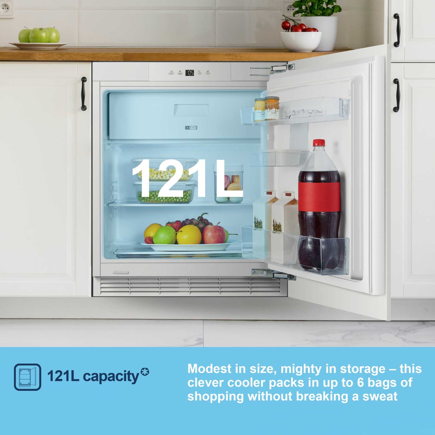 Fridgemaster Built-In Undercounter Fridge - MBUR60121E