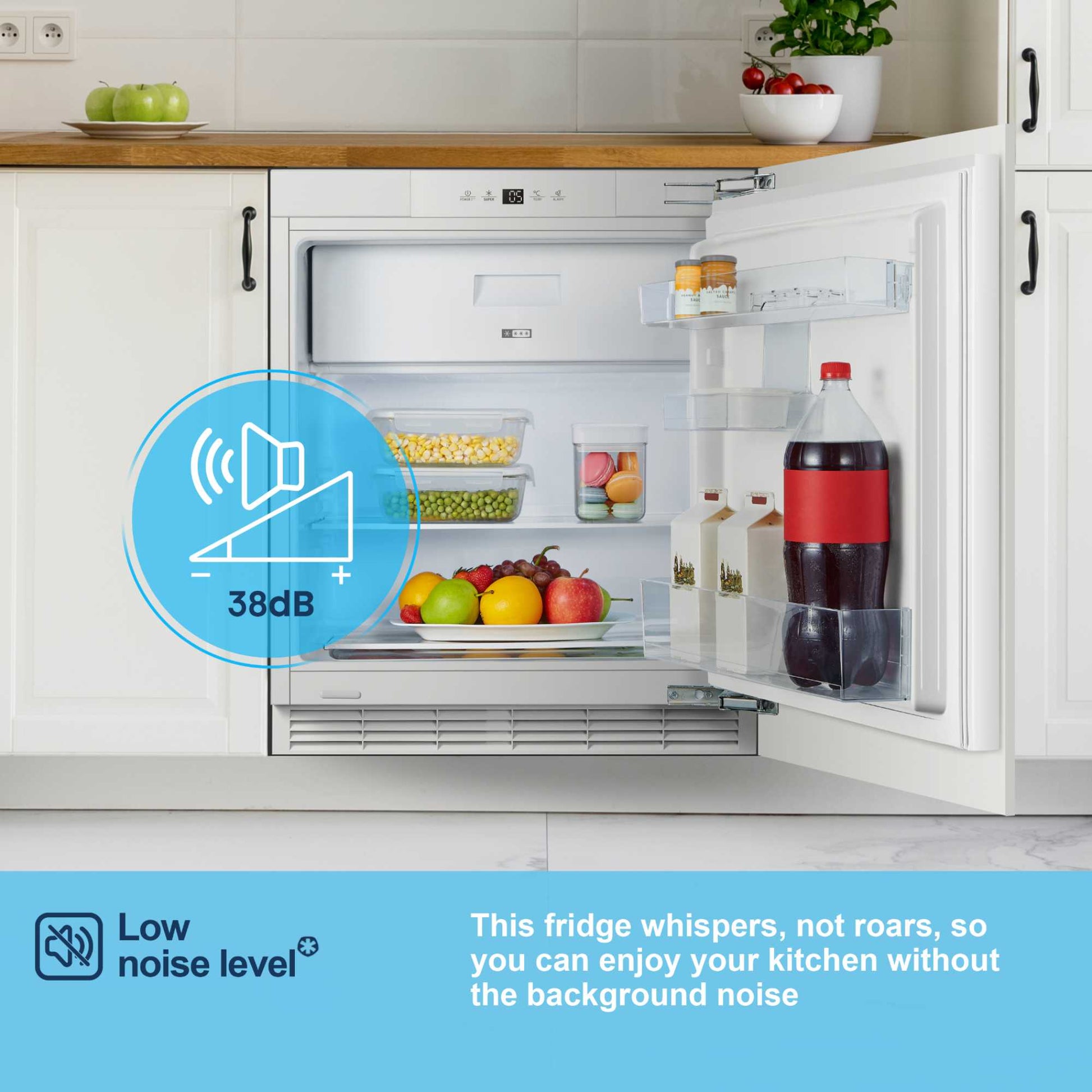 Fridgemaster Built-In Undercounter Fridge - MBUR60121E