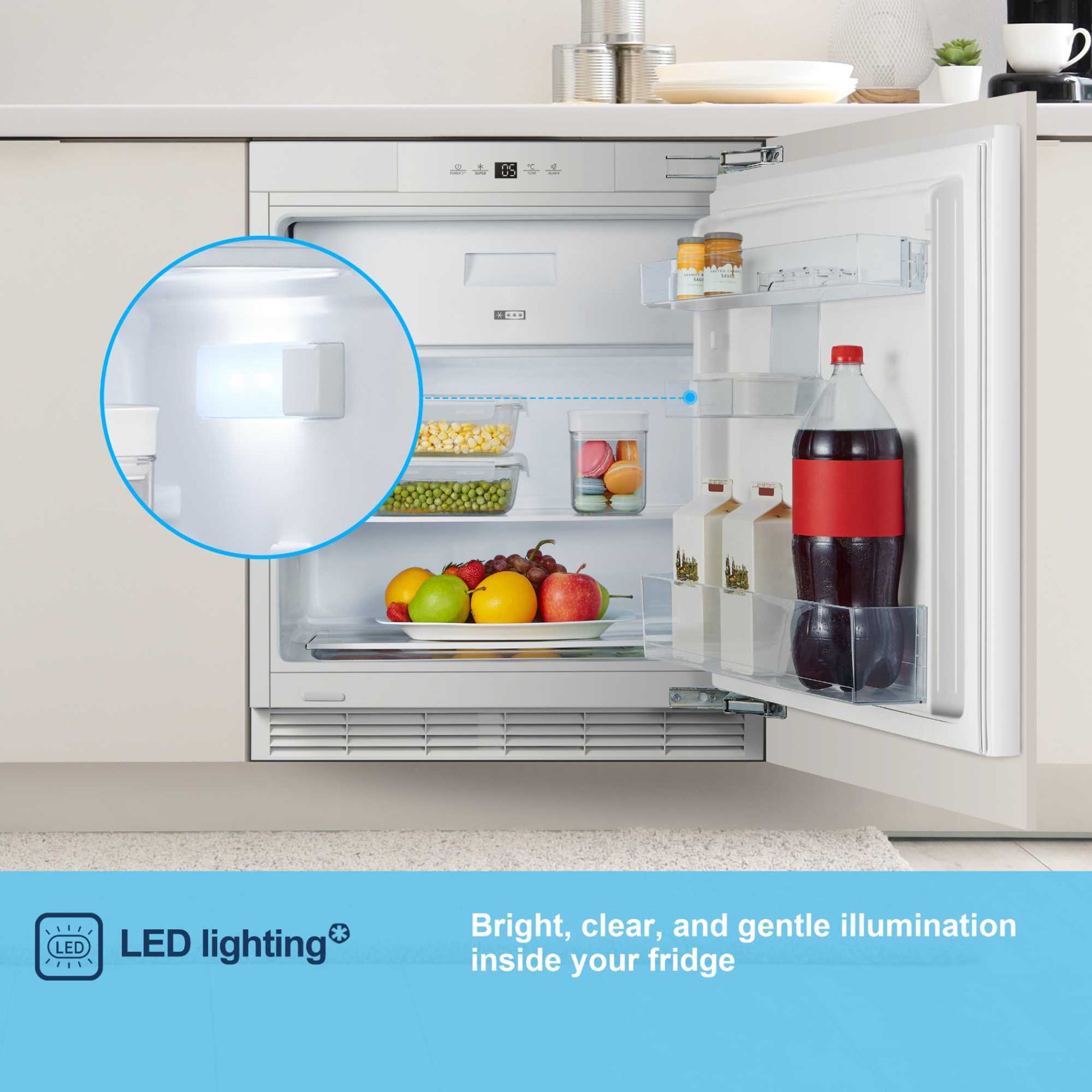 Fridgemaster Built-In Undercounter Fridge - MBUR60121E