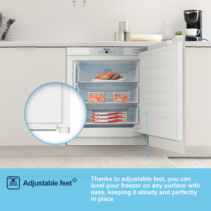 Fridgemaster Built-In Undercounter Freezer Low Frost - MBUZ6097E