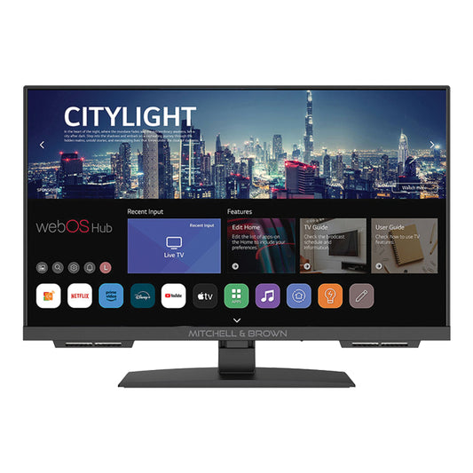 24Inch HD RDY 12V TRAVELLER SMART WEBOS OS TV WTH DVD